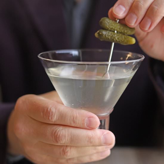 Pickle martini