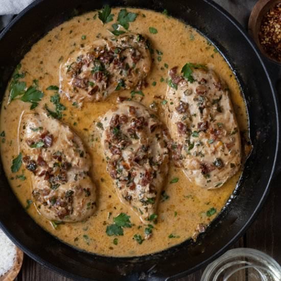 Creamy Sundried Tomato Chicken