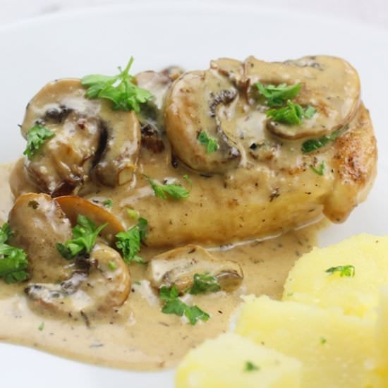 Creamy Chicken and Mushroom