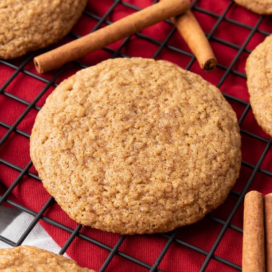 Vegan Cinnamon Cookies