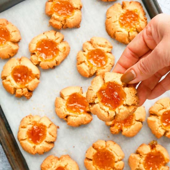 Gluten Free Thumbprint Cookies