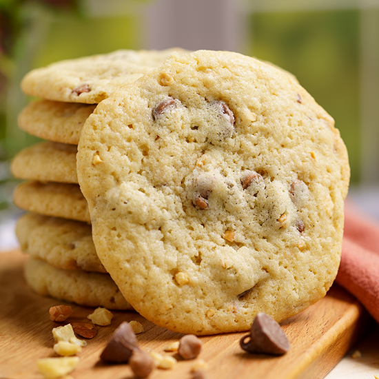 Milk Chocolate Caramel Peanut Cookies