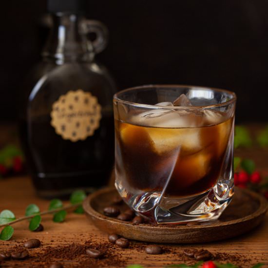 Black Russian Gingerbread Cocktail