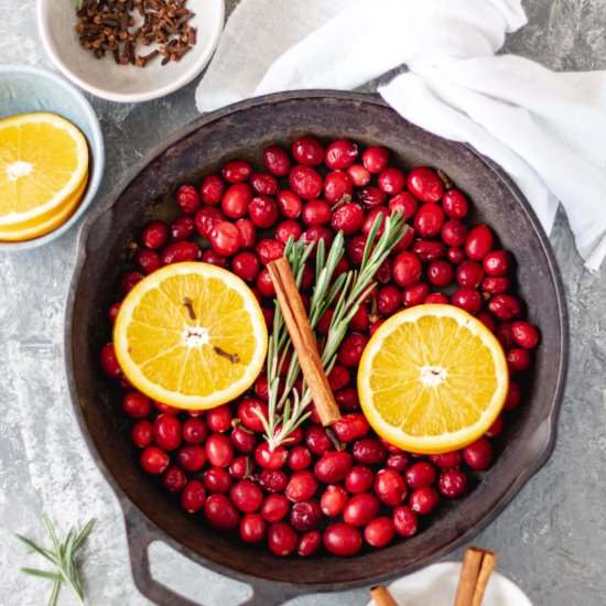 Cranberry Holiday Simmering Pot