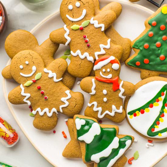 Gluten Free Gingerbread Cookies