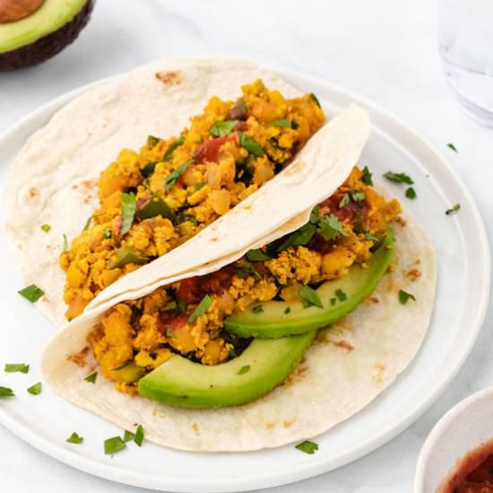 Spicy Tofu Scramble