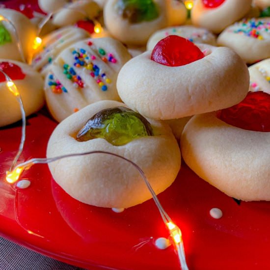Buttery Whipped Shortbread Cookies