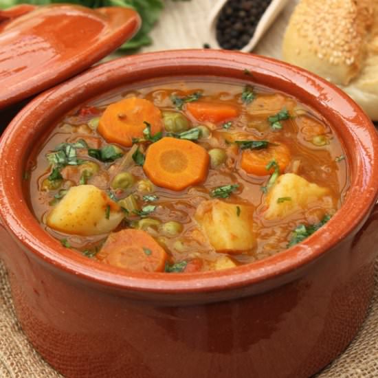 Vegetable and Lentil Stew