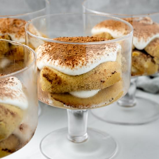 Vegan Amaretto Tiramisu