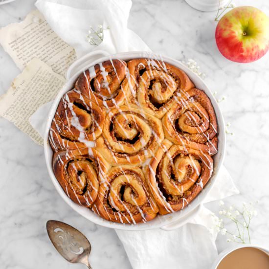 Apple Pie Cinnamon Rolls