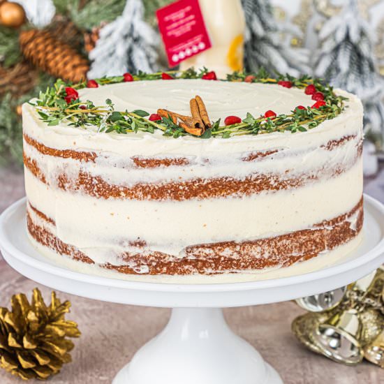 Eggnog Cake