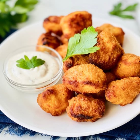 Air Fryer Frozen Popcorn Chicken