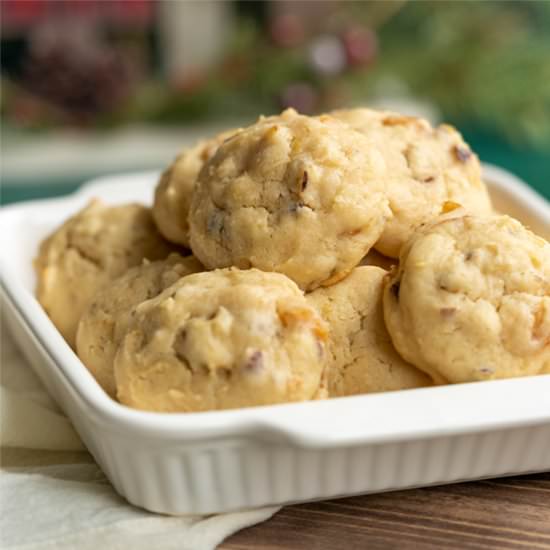 Pear and Hazelnut Cookies