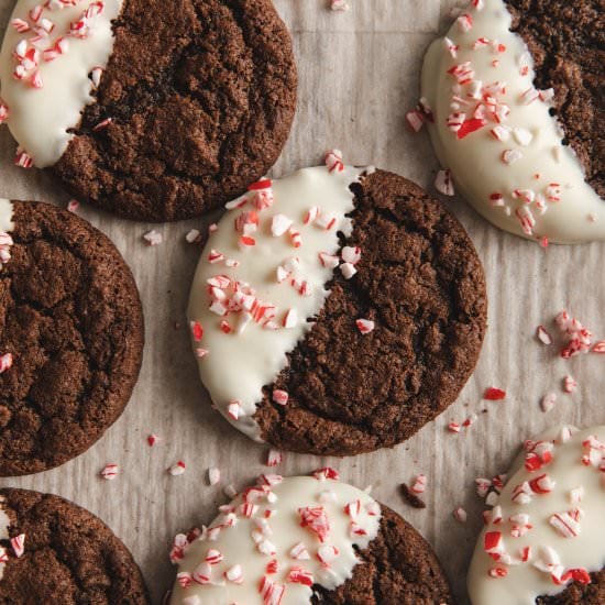 Vegan Peppermint Brownies