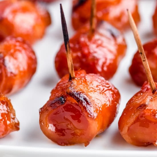 Bacon Wrapped Water Chestnuts