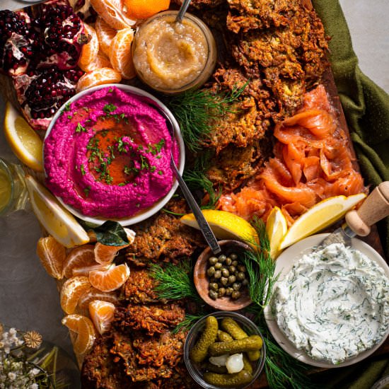 Latke Platter