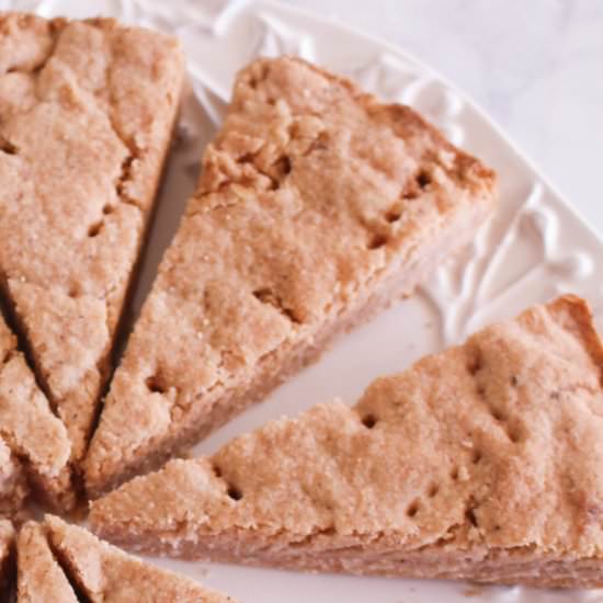 Strawberry shortbread Wedge cookies
