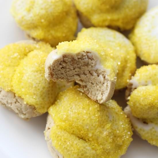 GF/V Italian Lemon Knot Cookies
