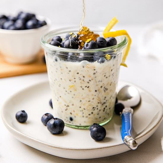 Blueberry Overnight Oats