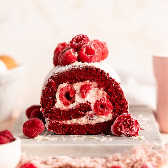 Red Cake Roll