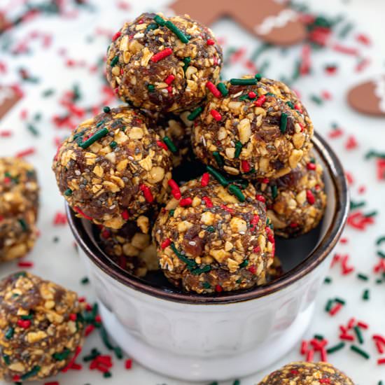 Gingerbread Energy Balls