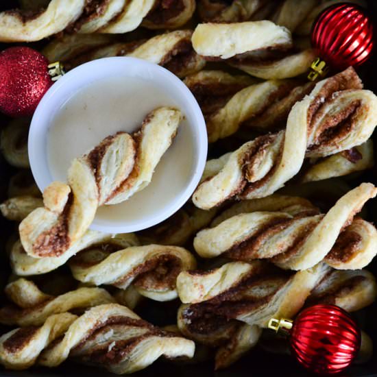 Puff Pastry Cinnamon Twists