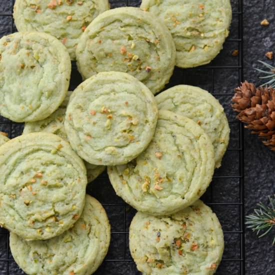 Pistachio Pudding Cookies