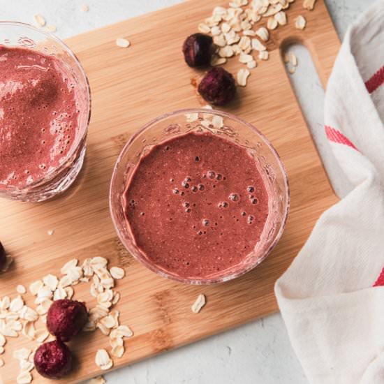 Chocolate Cherry Smoothie