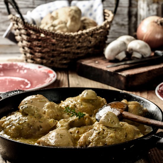 Chicken Fricassee Recipe