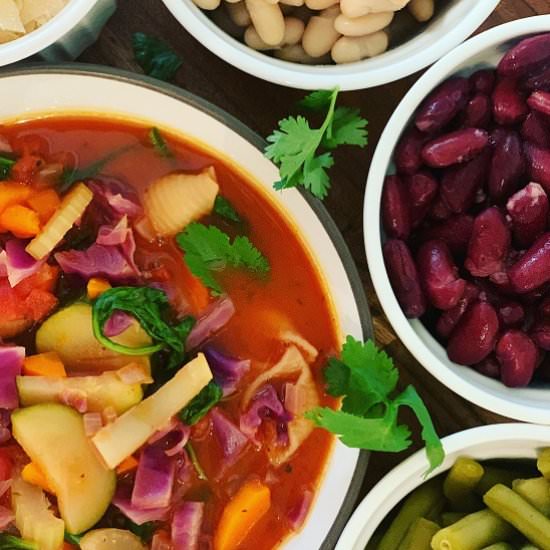 Quick & Easy Minestrone Soup