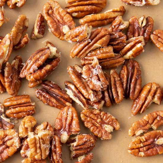 Keto Candied Pecans