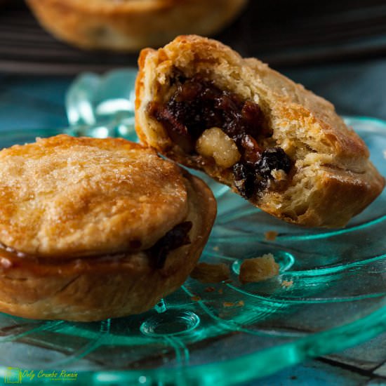 Mince Pies with marzipan