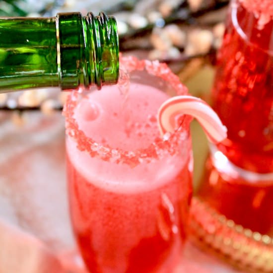 Red Nose Reindeer Mimosas