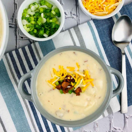 Easy Loaded Potato Soup