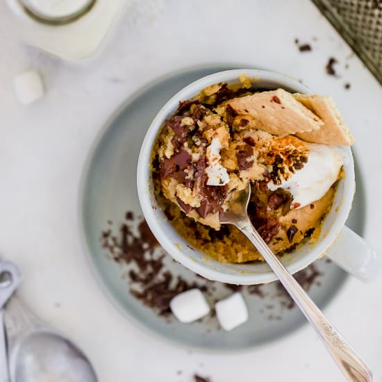 S’mores Mug Cake