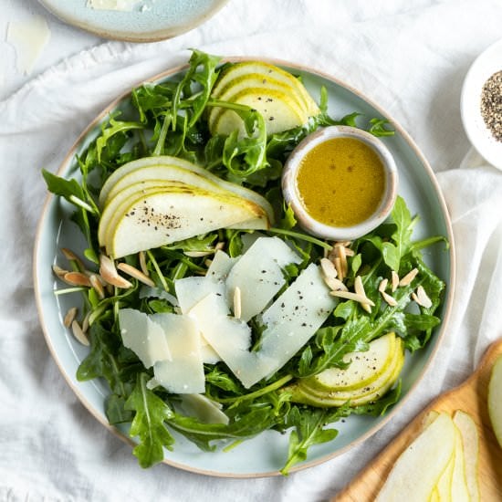 Rocket (Arugula) and Pear Salad
