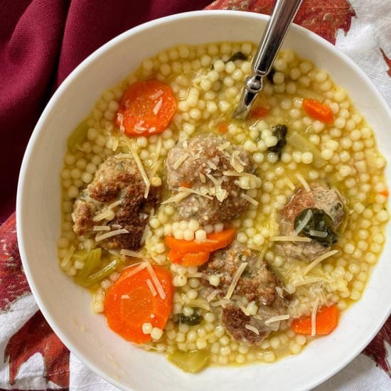 Healthy Italian Wedding Soup