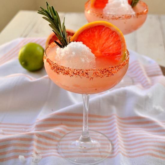 Rosemary Grapefruit Margarita