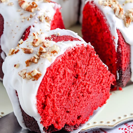 Red Velvet Bundt Cake