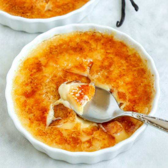 Vanilla Bean Creme Brûlée