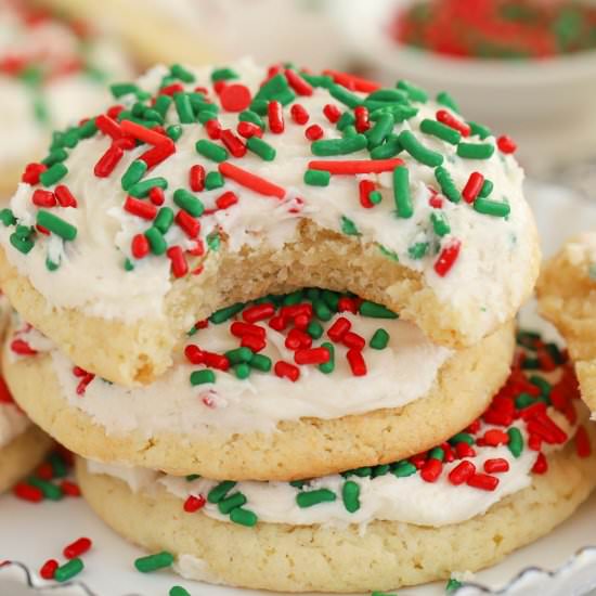 Frosted Sugar Cookies