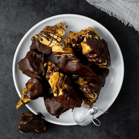 Chocolate Coated Honeycomb
