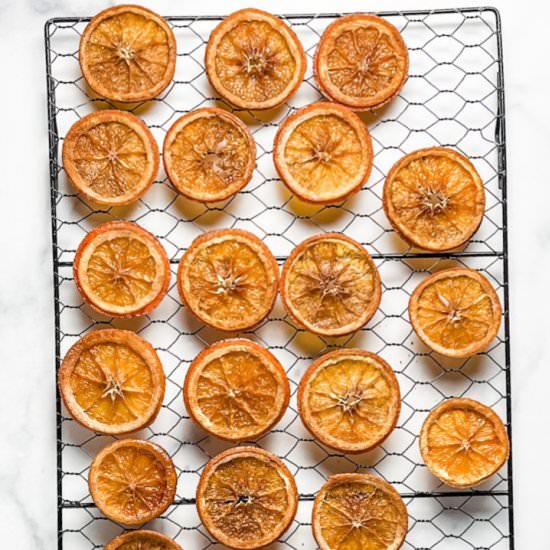 candied orange slices