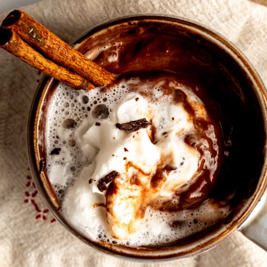 espresso sipping chocolate