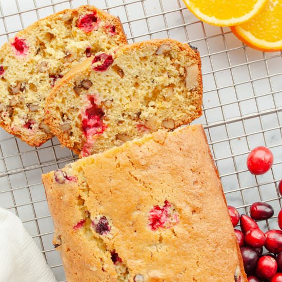 Cranberry Walnut Bread
