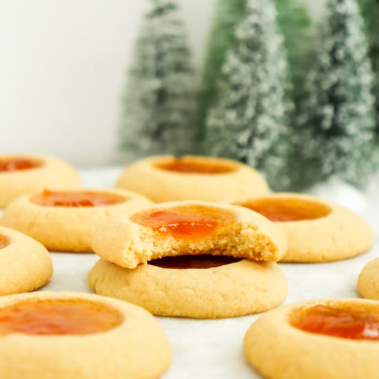 Apricot Thumbprint Cookies