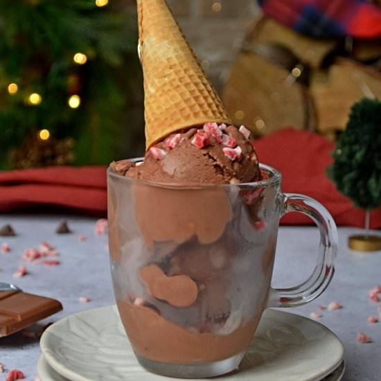 No Churn Christmas Ice Cream