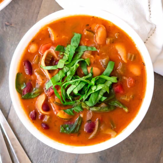 Instant Pot Minestrone Soup
