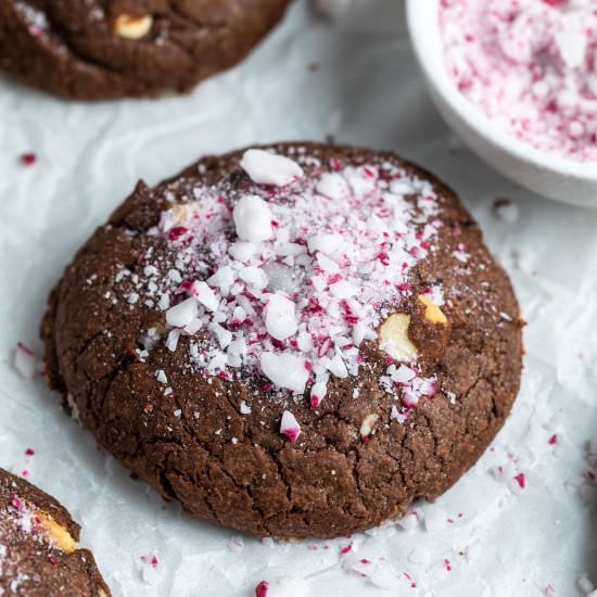 Gluten-Free Chocolate Mint Cookies