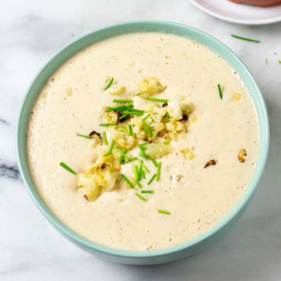 Roasted Cauliflower Soup